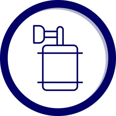 Modern b 'nin vektör illüstrasyonu eksik simgesi