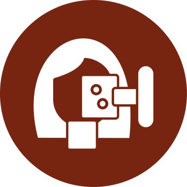 kamera simgesi vektör illüstrasyonu