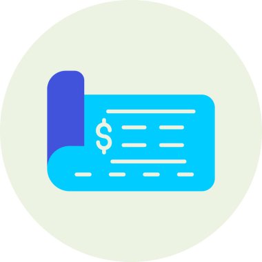 Para için. Web simgesi basit illüstrasyon