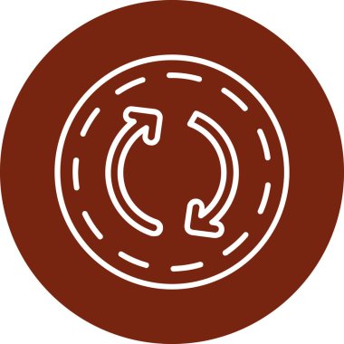 Bir kahve simgesinin vektör çizimi