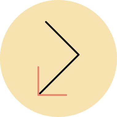 Sıçrama web simgesi, vektör illüstrasyonu