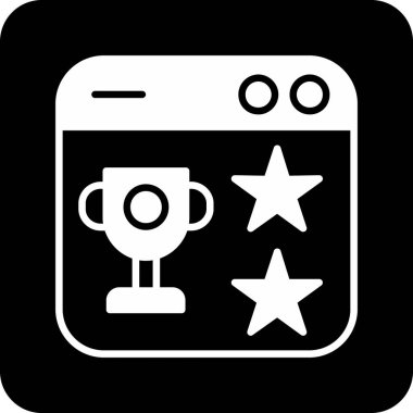 ödül simgesi vektör illüstrasyonu