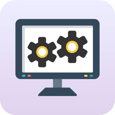 Ağ simgesi. düz dizayn