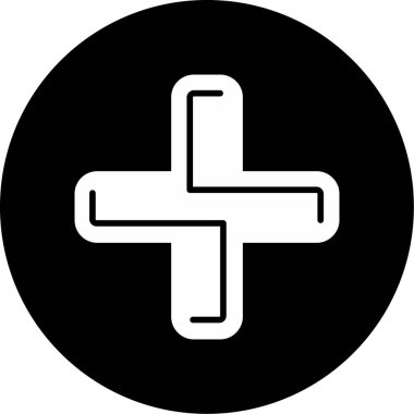 tıbbi ve sağlık çizgisi vektör simgesi.