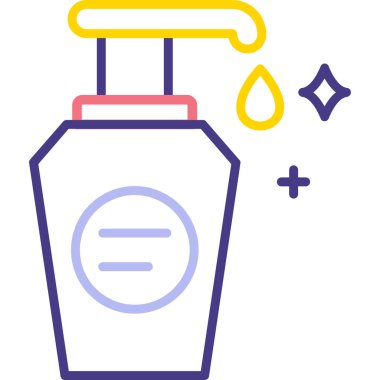 su şişesi web vektör illüstrasyonu