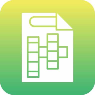 vektör dosya simgesi, vektör illüstrasyonu