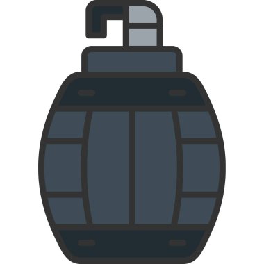 Varil simge vektör çizim