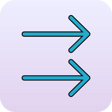 ok simgesinin vektör illüstrasyonu