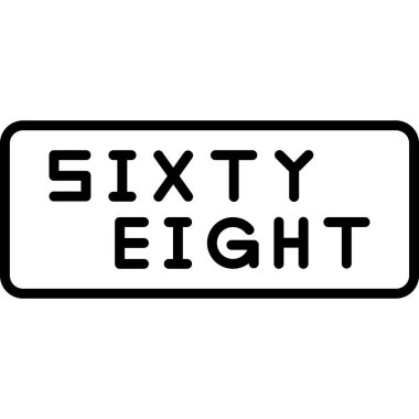 6 numaranın arka planında 5 numara 8..