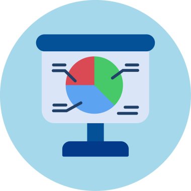 iş grafiği vektör illüstrasyonu