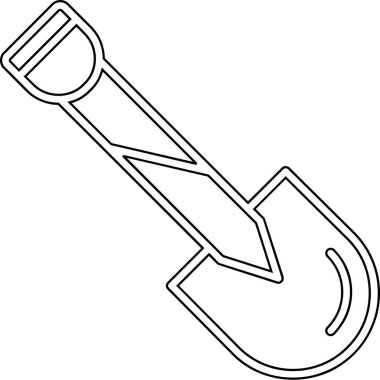 Kürek bahçe aracı simgesi