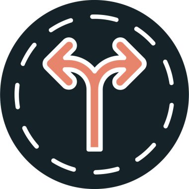 ok simgesi vektör illüstrasyonu