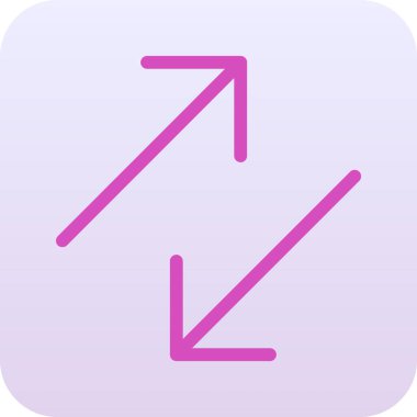 ok simgesi, vektör illüstrasyonu