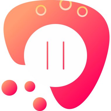 Et. Web simgesi basit illüstrasyon