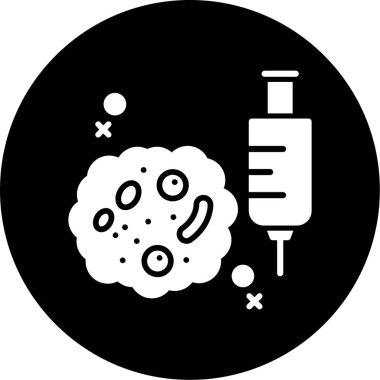 Modern bir simgenin vektör illüstrasyonu