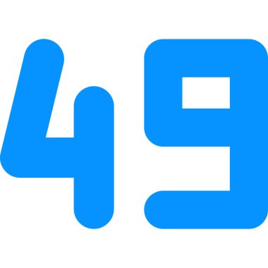 635 numara, beyaz arkaplanda siyah renkli.