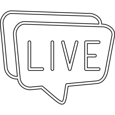 canlı simge vektör işareti