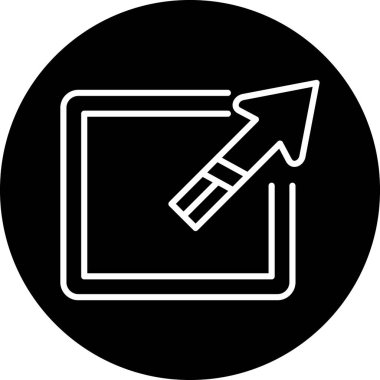 seo modern simgesinin vektör illüstrasyonu