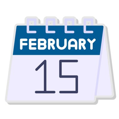 Takvim simge tasarlamak vektör