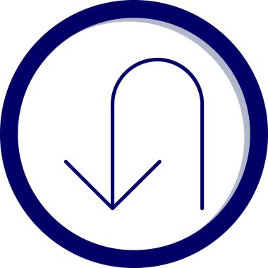 ok simgesi vektör illüstrasyonu