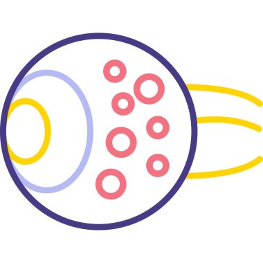 Şirin bir çizgi filmin vektör çizimi