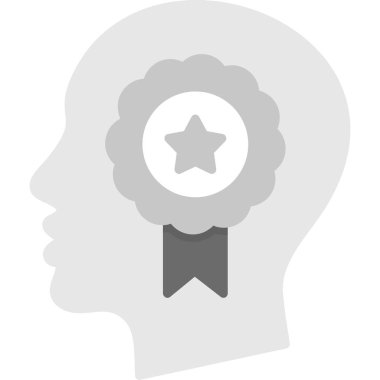 Kurdeleli izole bir kafa.