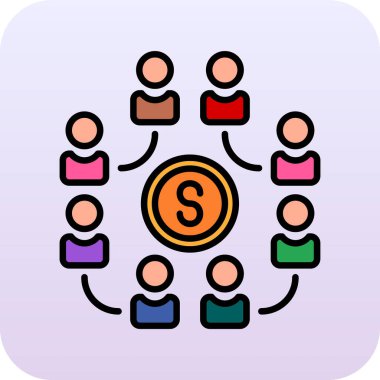 insanlar simge vektör illüstrasyonu