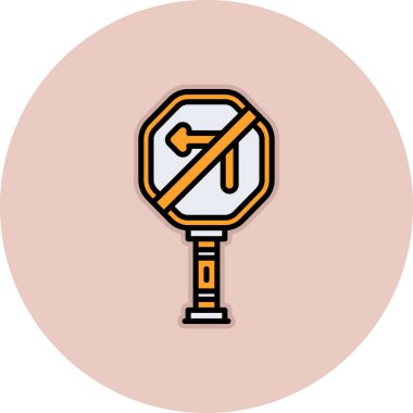 Park levhası yok. vektör illüstrasyonu