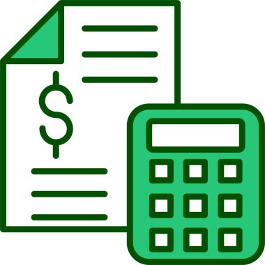 Bill simgesi, basit vektör çizim