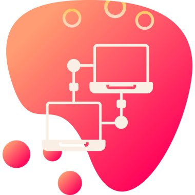 ağ konsepti vektör illüstrasyonu