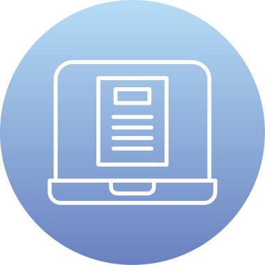 kitap simgesi vektör illüstrasyonu