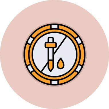 Modern su eksikliğinin vektör resmetme simgesi