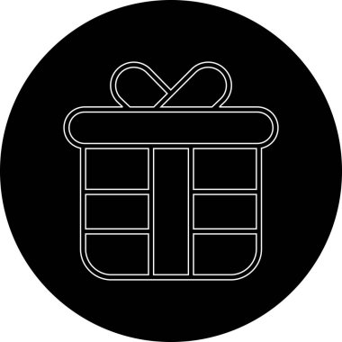 Moda biçimi izole edilmiş arkaplanda kutu simgesi