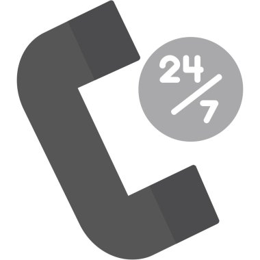 telefon simgesi vektör illüstrasyonu