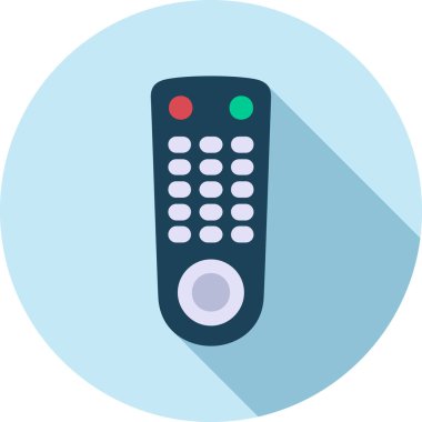 Uzaktan Denetim web simgesi, vektör illüstrasyonu