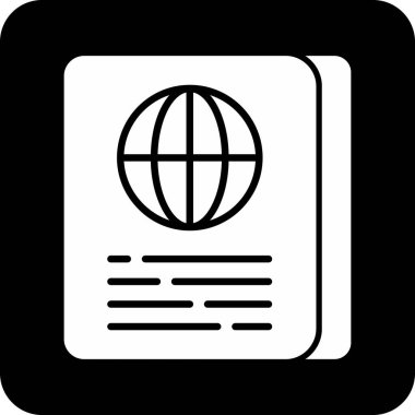 Modern b 'nin vektör illüstrasyonu dünyanın ikonundan yoksun