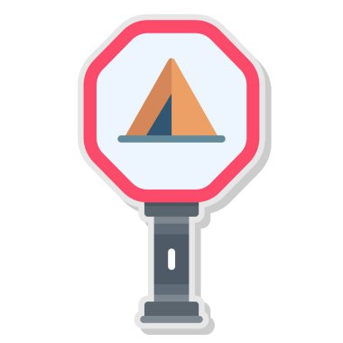 trafik sinyal vektörü simgesi