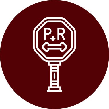 Seo simgesinin vektör illüstrasyonu