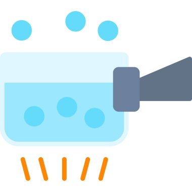 Fırça Web simgesini boya basit illüstrasyon