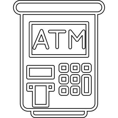 ATM makine simgesi, özet biçimi