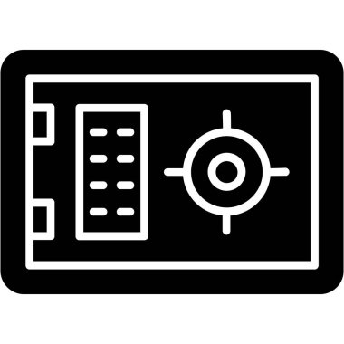 veri merkezi simgesi vektör illüstrasyonu