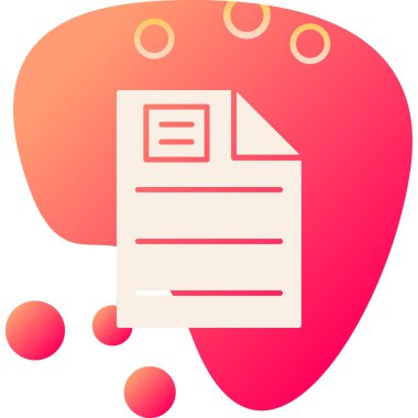 Pano modern basit vektör çizimi