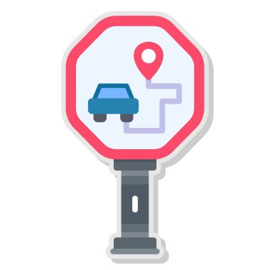 araba konumu simgesi