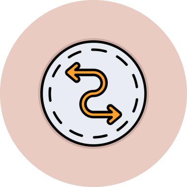 para sikkesi vektör simgesi