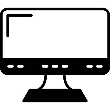 Bilgisayar monitörü. Web simgesi