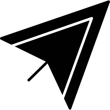 ok simgesi vektör illüstrasyonu