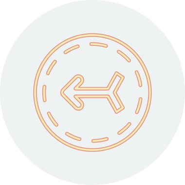 Modern bir simgenin vektör illüstrasyonu