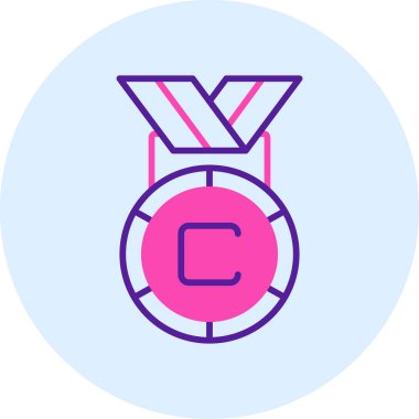 Ödül. Web simgesi basit tasarım