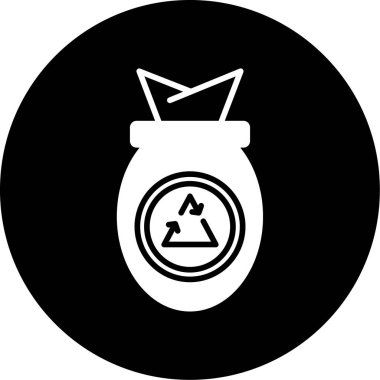 vektör geri dönüşüm simgesi çizimi