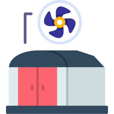 Çiçek. Web simgesi basit illüstrasyon